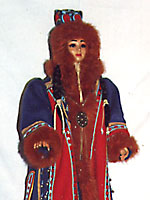 Кукла в якутском костюме