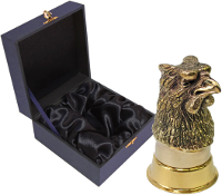 Стопка "Тетерев" (бронза) в подарочном коробе премиум