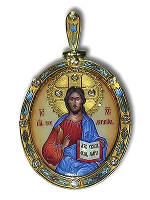 Медальон с образом Спасителя